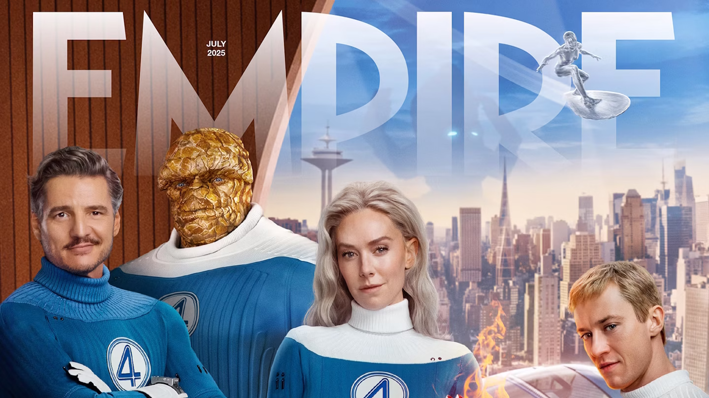 Empire Shows First Exclusive Covers for The Fantastic Four Movie