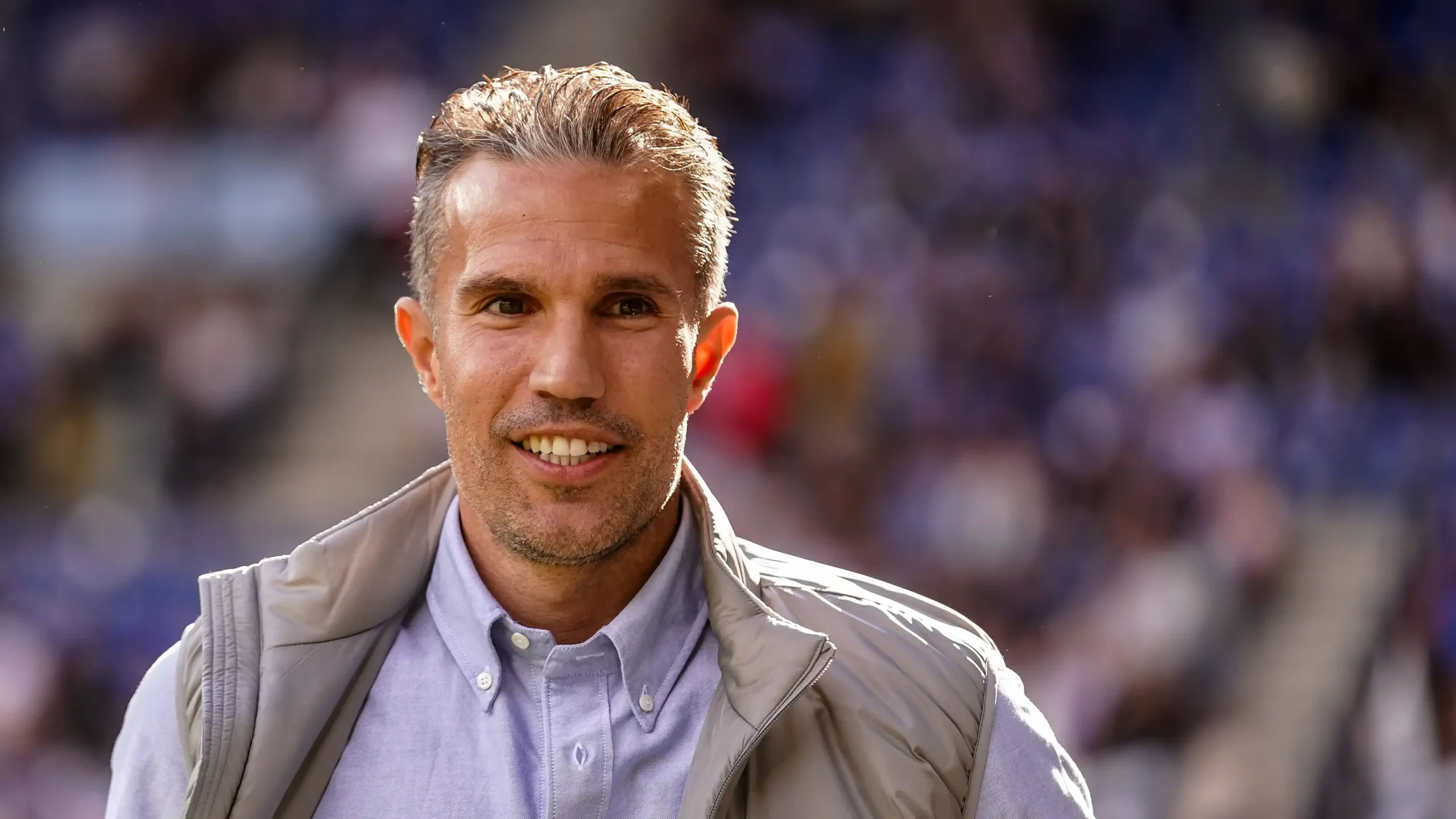 Robin van Persie Gives Son His Debut as a Coach